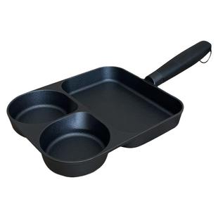 [牛货煎盘]出口日本平底锅铸铁煎锅牛排锅无涂层不粘锅电磁炉家用