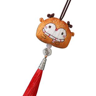 平安符diy送男友礼物手工刺绣材料包动物挂件饰品书包小羊御守