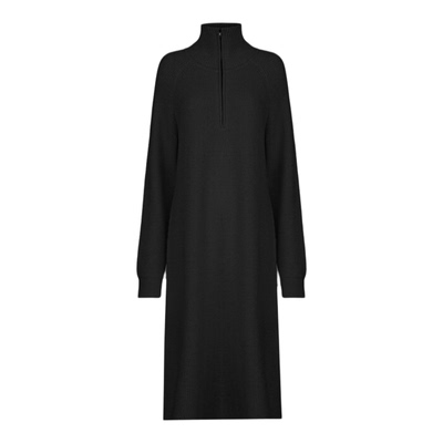 s.deer罗纹宽松长款针织衫