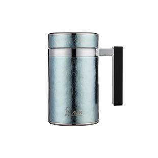 希诺纯钛保温杯大容量带手柄办公室水杯男高档礼盒商务钛杯泡茶杯