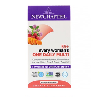 新章NewChapter女性55+岁以上Daily综合复合多种维生素women72/96