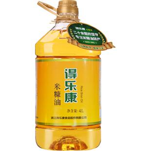 得乐康米糠油稻米油  均衡谷维素健康油食用油