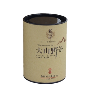 2025新茶百年龙潭信阳毛尖雨前特级嫩芽大山野茶50g罐河南老字号