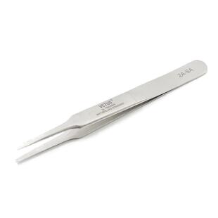 正品VETUS镊子扁圆头2A-SA高精密不锈钢镊子辅料镊子夹子拔毛工具