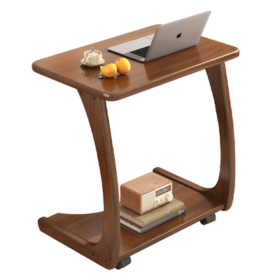 意式创意边几全实木家用茶台桌子