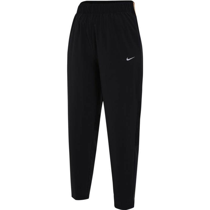 滔搏NIKE耐克女子宽松跑步运动裤训练休闲梭织长裤FB7030-010