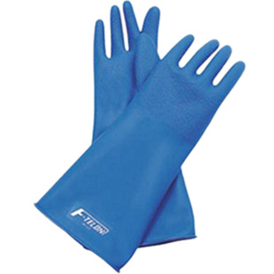 F-TELON GLOVE防强酸手套TOWA A-22L防氢氟酸手套王水HANAKI硫酸