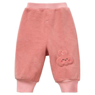 男女儿童打底春秋冬宝宝加绒长裤