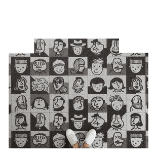 【入户】认真丝圈地垫 玄关脚垫防滑吸尘耐磨可裁剪 大头消消乐