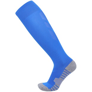 中大男童专业级秋冬网眼透气长筒足球袜女童毛巾底减震防滑运动袜