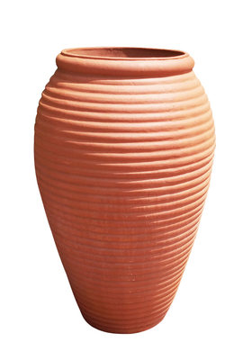 陶罐简约风格红陶手工制作