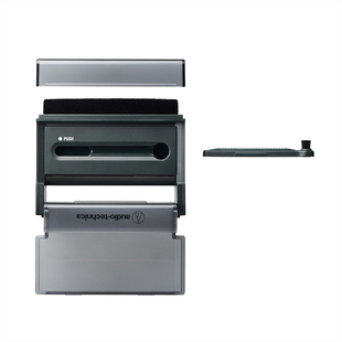 铁三角AT6028黑胶唱片唱针清洁器套装丝绒刷唱片架封面支架除尘刷