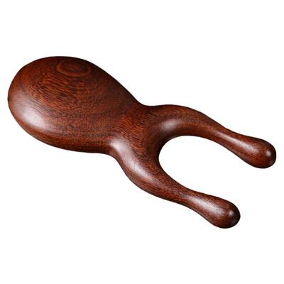 绿檀木羊角头部肩颈面部拨筋