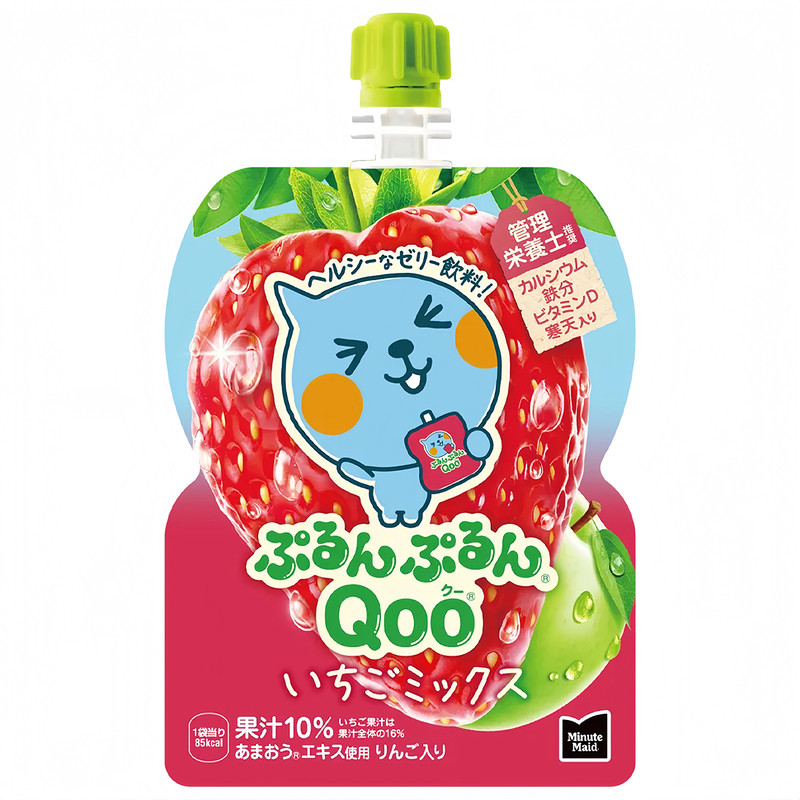 日本可口可乐酷儿Qoo儿童果冻