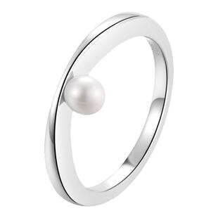 离岛空气【珍珠系列】珍珠戒指女小众设计S925银食指戒环