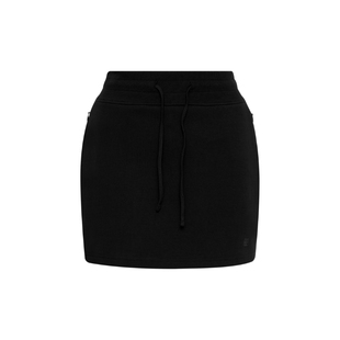 oneup防走光户外运动半身裙子女夏季美式黑色a字短裙羽毛球网球裙