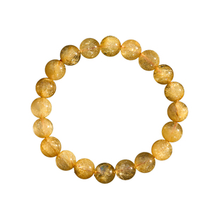 曦光里【炼金术】维纳斯收藏高品级 男女款 天然金发晶手串手链