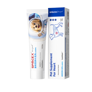 SPACEX星舰酷宠物狗狗犬心脏肥大心肌厚喘呼吸急促咳二尖瓣嗽辅酶