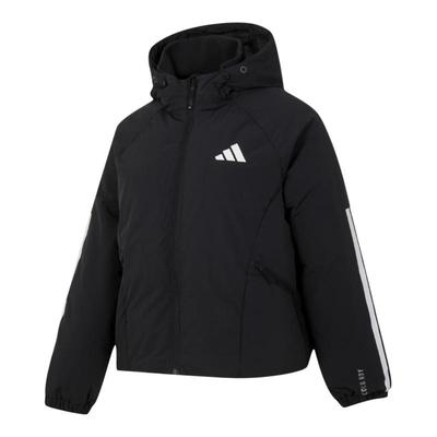 Adidas阿迪达斯官方正品羽绒服女款冬季新款时尚连帽保暖鸭绒外套