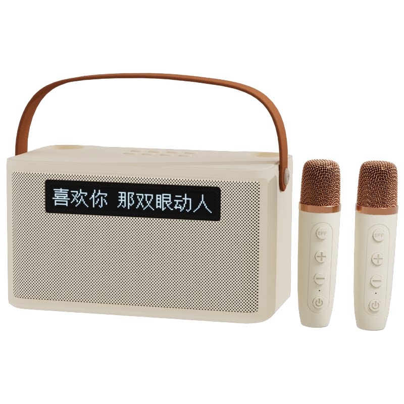 显示歌词k歌音响麦克风一体