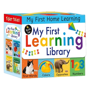 我第一个学习图书馆 英文原版 My First Learning Library My First Home Learning 英文版 进口英语原版书籍