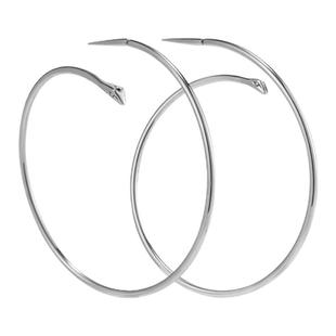 【孟子义同款】blackhead/黑头惊蜕系列蛇形大圈耳环