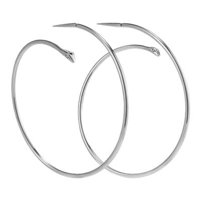 【孟子义同款】blackhead/黑头惊蜕系列蛇形大圈耳环