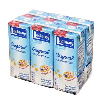 力大狮泰国早餐低糖绿茶豆奶学生