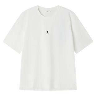 流石男装防晒凉感短袖T恤衫2026年夏季新款男士速干休闲圆领上衣