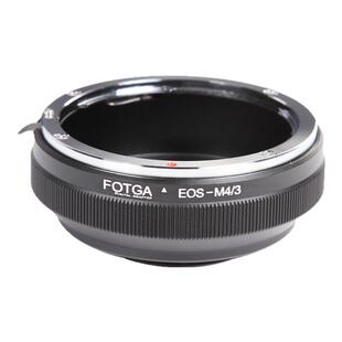 FOTGA EOS-M4/3镜头转接环适用于佳能EF镜头转奥林巴斯松下微单机身