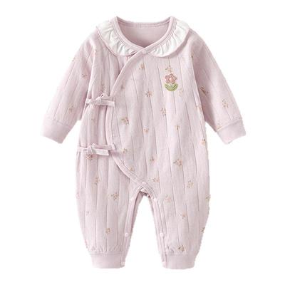 新生婴儿秋冬长袖连体衣哈衣