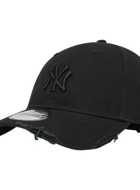 NEW ERA纽亦华26新品MLB做旧破洞运动复古风棒球帽硬顶NE940