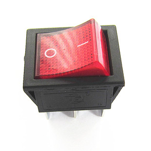 kcd4船型开关煮面桶蒸包炉机烤箱绞肉和面机带灯电源开关kcd7通用