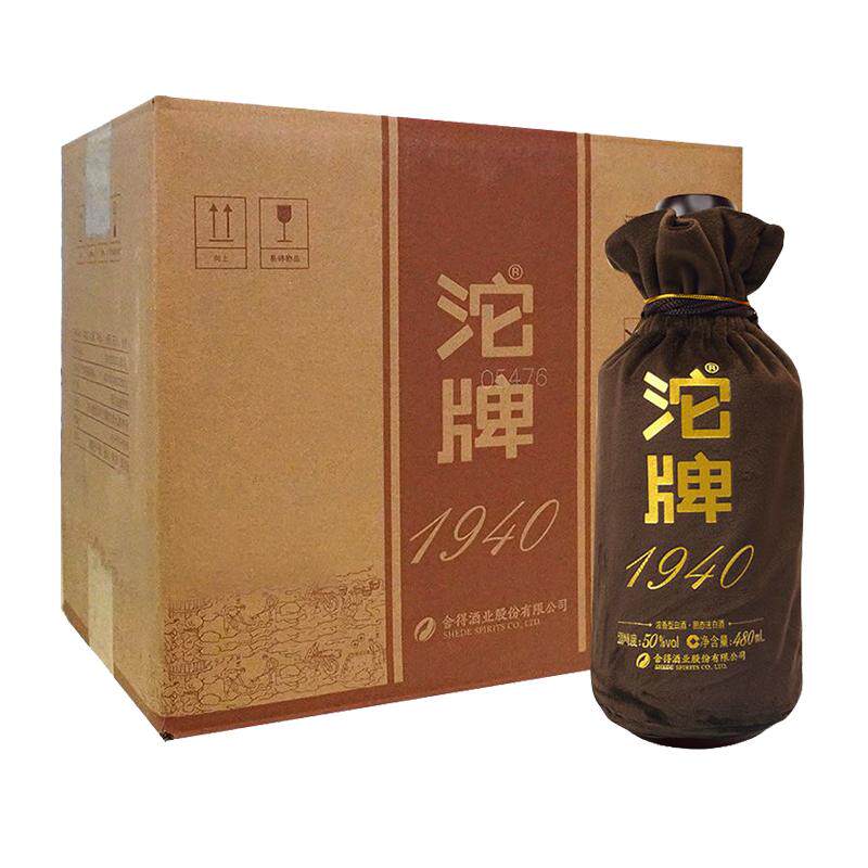 舍得沱牌1940酒浓香480ml*6整箱