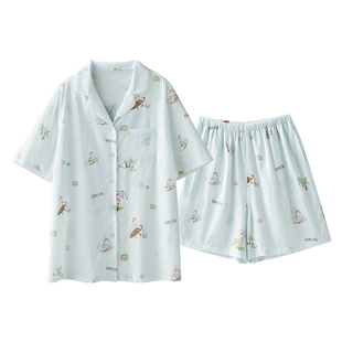 EMXEE/嫚熙女士睡衣果润纱罗家居服