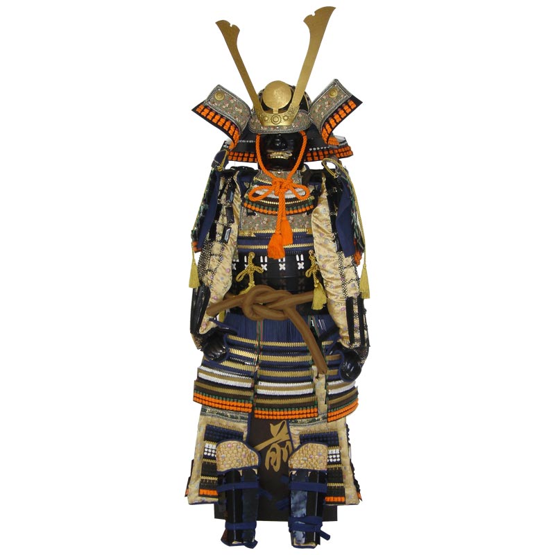 纯手工镇宅日本武士模型摆件