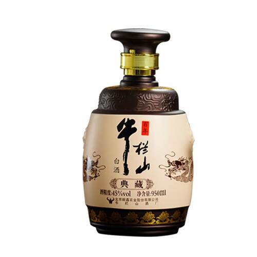 北京牛栏山二锅头百年典藏45度950ml浓香型白酒纯粮食酿造