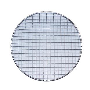 304不锈钢网格烧烤网围炉煮茶加脚圆形篦子碳烤炉熏烤肉沥油铁网
