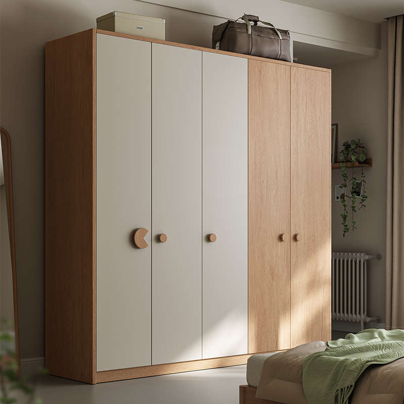 儿童衣柜女孩家用色新款拼小房间衣橱储物柜组合收纳男孩卧室2024