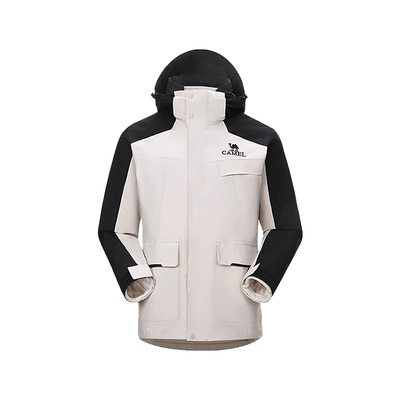 骆驼男女三防冲锋衣可拆卸外套