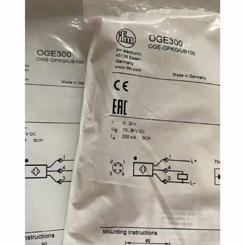 议价IFM OGE300传感器OGE300原装现货