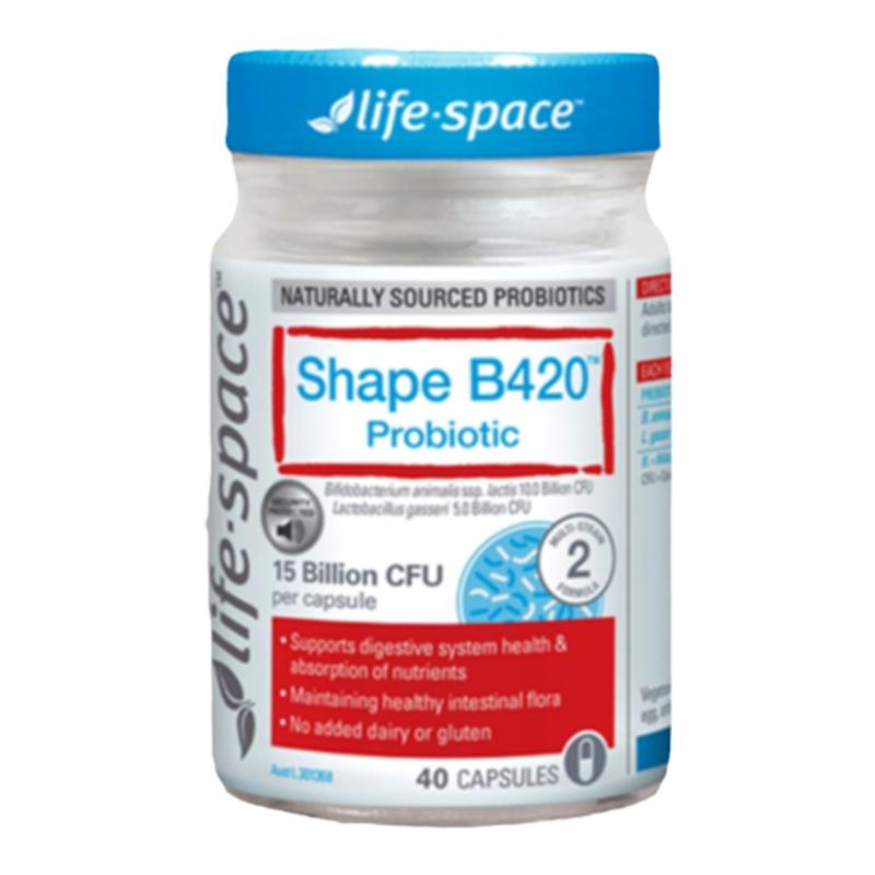澳洲进口lifespaceB420益生菌塑形身材管理肠胃胶囊
