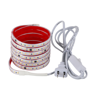 鱼缸专用灯带防水 古法养鱼led灯条自粘超亮免驱动带开关泡水底灯