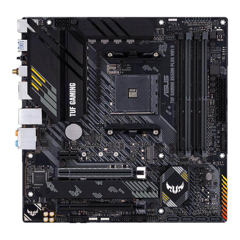 AMD主板华硕/微星A520/B450/B550M主板台式机电脑支持AM4接口MATX
