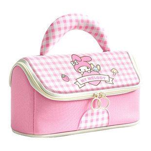 正版三丽鸥美乐蒂2026超火库洛米笔袋大容量高颜值ins风KT猫文具盒小学生幼儿园儿童铅笔盒男女通用文具袋