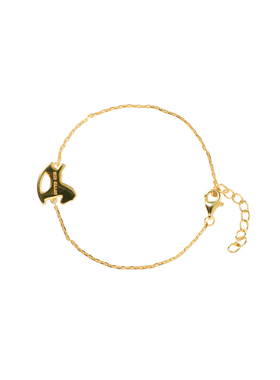 【金芒小驹】18K镀金925银 小马手链