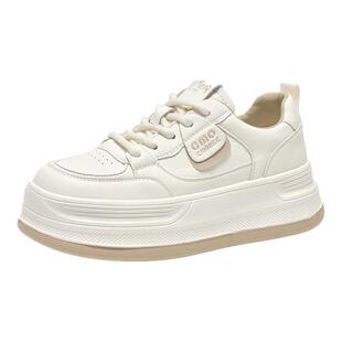 戈美其小白鞋女款2026新款夏季厚底女鞋百搭休闲运动鞋女薄款透气