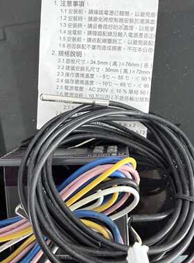 询价-DEI DEI-107FA温度控制器，带线缆，型号铭牌齐