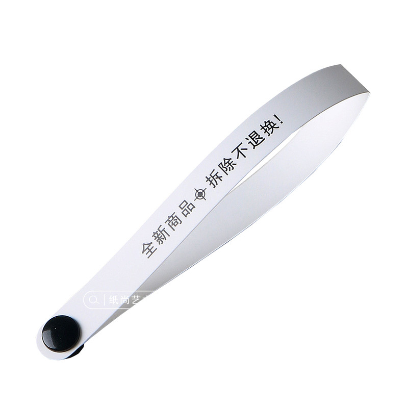 吊牌防拆绳定制logo一次性防掉包挂牌绳通用现货服装标签防盗扣