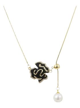 姿茉钛钢锁骨链女项链毛衣链